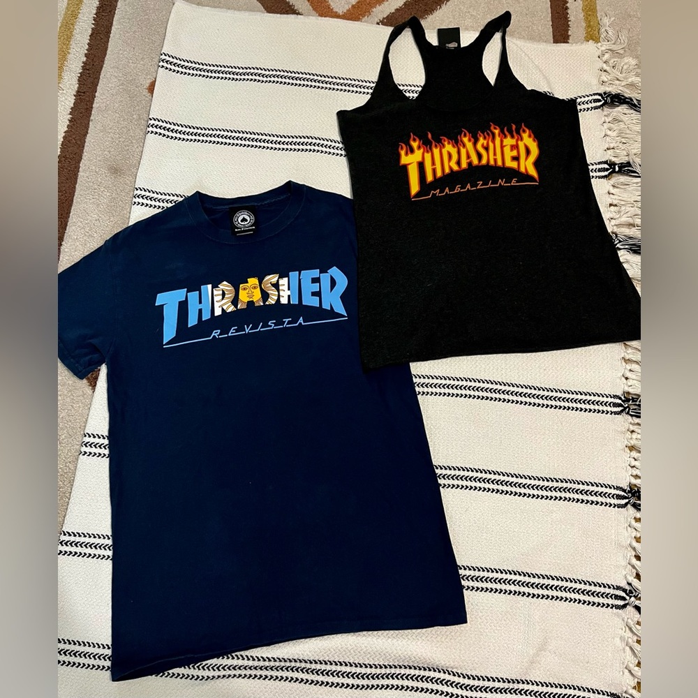 Thrasher Tank and Tee